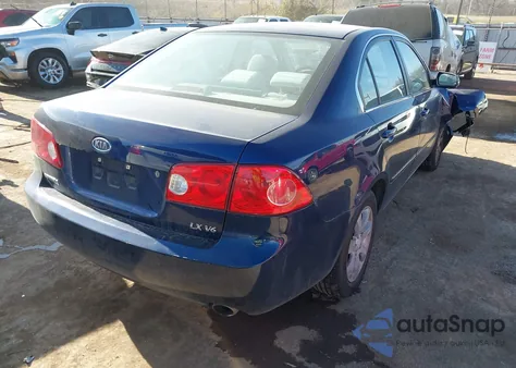 2008 Kia Optima Lx V6 from USA, damaged, VIN KNAGE124785215747
